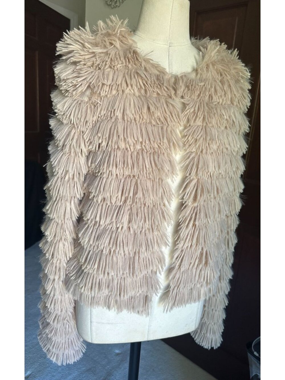Fantastic Fawn faux fur jacket M
